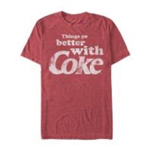 BETTER WITH COKE -  ADULT T SHIRT