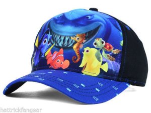 DISNEY FINDING NEMO MOVIE CHARACTER YOUTH BASEBALL STYLE CAP HAT - AGES 3 - 7