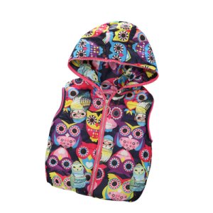 Girls Outerwear, Coat, Girl Vests jacket Character Hooded
