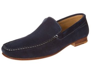 Handmade Men navy blue suede loafer, Men casual shoes, Men handmade shoes