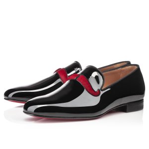 Handmade men patent shoes, moccasin loafer shoes, red suede mustache shoes men