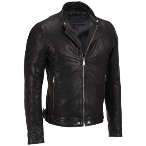 Handmade Mens black leather jacket, Men blasck bomber jacket, Men biker jackets