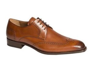 Handmade Mens wingtip derby formal leather shoes, Men brown dress leather shoes