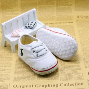 Infant Soft Bottom Toddler Shoes White Girls Boys Canvas Shoes