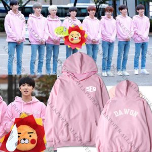 KPOP SF9 Feeling Sensation Cap Hoodie Sweater Pink ZUHO Sweatershirt Dawon Coat