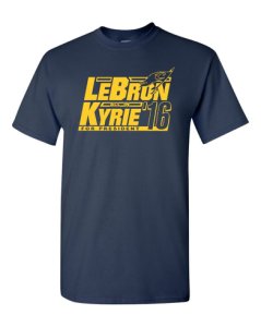 LeBron and Kyrie for President 2016 Cleveland Cavs Men's Tee Shirt 1442