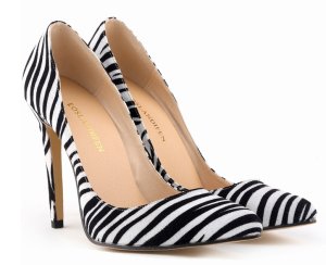 Leopard and Zebra Stripes Fashion Women High-Heel Shoes,Women Heels SH302-1-14
