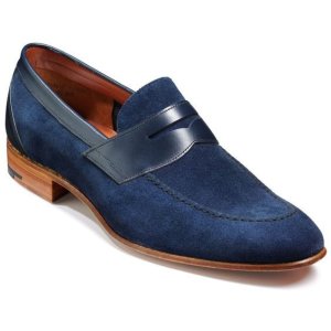 Men Navy Suede and leather shoes Mens Suede shoes, Mens Casual leather shoes