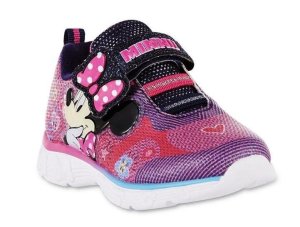 MINNIE MOUSE DISNEY JUNIOR Light-Up Sneakers Shoes NWT Szs. 6, 7, 8, 9 or 10 $38