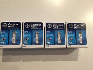 NEW* 6 Boxes OF 50! BAYER CONTOUR NEXT 300 TEST STRIPS! EXP 8/2017 OR BETTER*