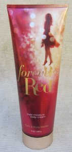 New - Bath & Body Works Forever Red Triple Moisture Body Cream 8 Oz Discontinued