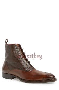 New Handmade Latest Style Real Leather Ankle Boots, Men Stylish leather boots