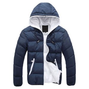 New Men's Slim Casual Warm Jacket Hooded Winter Thick Coat Parka Overcoat Hoodie