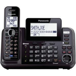 PANASONIC KX-TG9542B DECT 6.0 2-Line Link2Cell(R) Bluetooth(R) Phone System (2-H