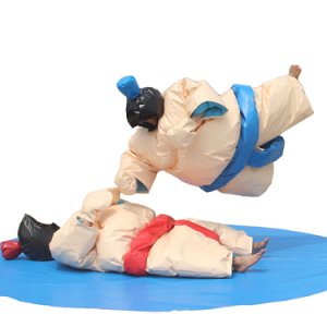 Yongyi Inflatables - Professional wrestling sumo suit wrestler dress sport entertainment; 2 suits set