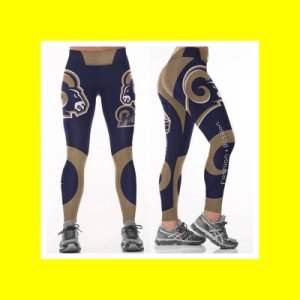 Unbranded - Rams leggings - women fan gear - nfl los angeles rams // football fan gift idea