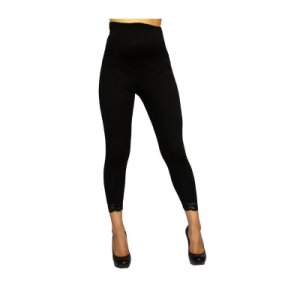 Tatiana's - Sexy & versatile black rayon blend maternity capri leggings usa, s, m, l or xl