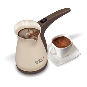 Sinbo SCM 2928 Greek Turkish Coffee Maker Machine Electric Pot Briki Ibrik BROWN