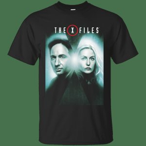 The X-Files TV series Black Men’s T-Shirt Tee