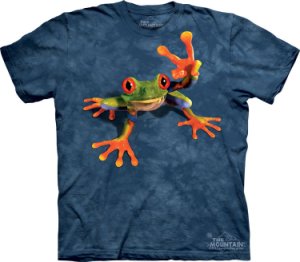 Victory Peace Frog The Mountain Adult & Child T-Shirt