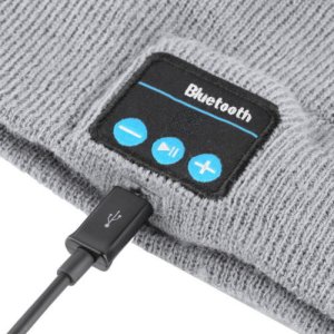 Warm Beanie Hat Wireless Bluetooth Smart Cap Headphone Headset Speaker Mic USPS