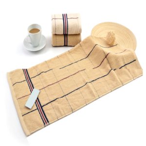 You-And-Me-34x75cm-Home-Textile-100-Cotton-Stripe-lattice-Pattern-Soft-Quick-Dry