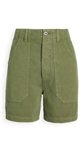 Citizens of Humanity Madeline Relaxed Patched Pocket Shorts