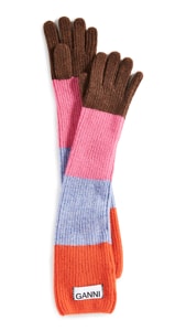 GANNI Knit Gloves