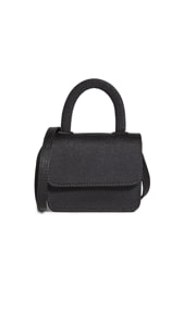 Gelareh Mizrahi Satin Micro Mini Top Handle Bag