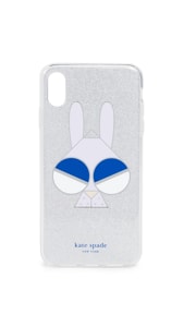 Kate Spade New York Glitter Money Bunny iPhone XS Max Case