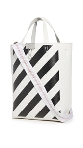 Off-White Diagonal Tote Bag