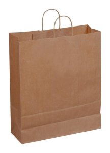 Duro 33839 Towner Shopping Bag With Handle, Paper,