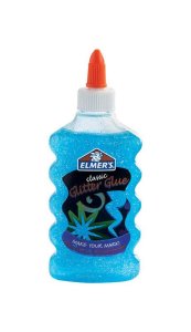 Elmer's E323 Glitter Glue, Blue, 6 Oz