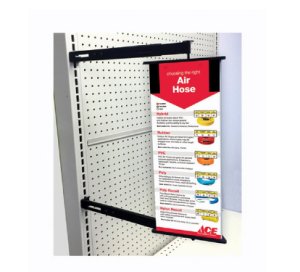 Retail First 41356 Air Compressor Signage Kit, Black/red