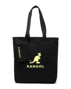 Logo print tote with pouch