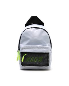 Msgm - Mesh logo mini backpack