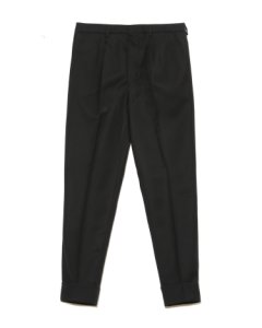 Ami - Roll cuff pleat front pants