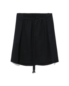 Strapped mini skirt