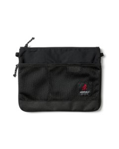 Zip pouch shoulder bag