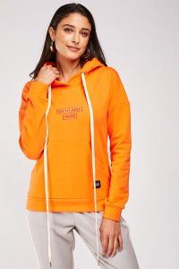 Everything5pounds.com - Embroidered logo patch hoodie