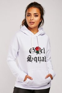 Graphic Printed Casual Hoodie