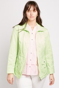 Everything5pounds.com - Green lightweight jacket