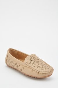 Everything5pounds.com - Laser cut slip-on loafers