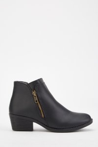 Everything5pounds.com - Low heel ankle boots