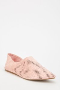 Perforated Foldable Back Shoes