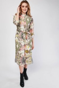 Everything5pounds.com - Sheer tie-dyed print dress