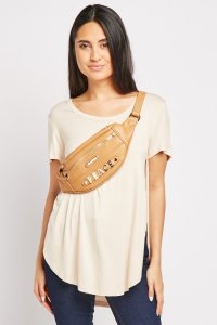 Everything5pounds.com - Slouchy round neck basic top
