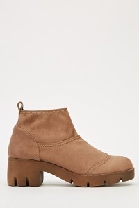 Suedette Ankle Boots