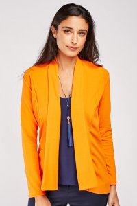 Everything5pounds.com - Textured orange blazer