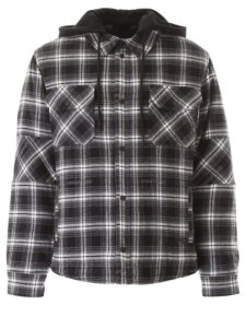 Padded flannel check